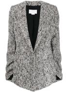 Genny Yarn Blazer - Grey