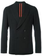 Paul Smith Double-breasted Peaked Lapels Blazer, Men's, Size: 46, Black, Wool/cupro