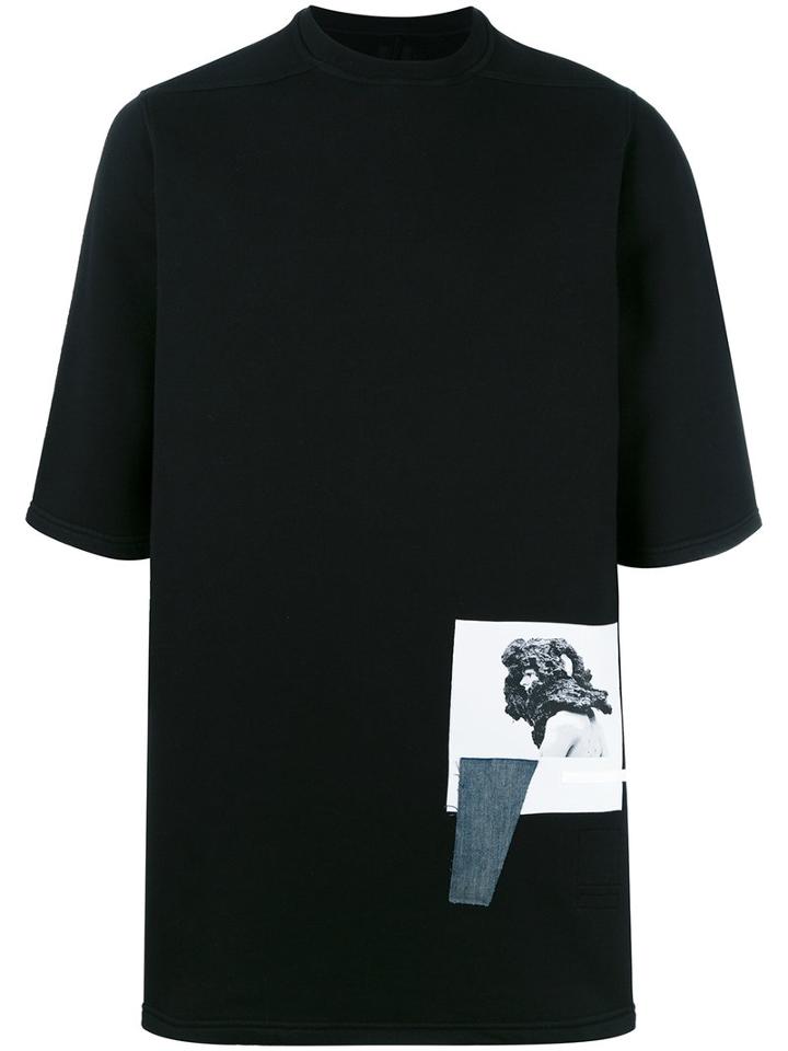 Rick Owens Drkshdw Jumbo T-shirt, Women's, Black, Cotton
