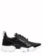Givenchy Black Jaw Leather Low-top Sneakers