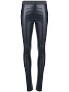 Blanca Wet-look Leggings - Blue