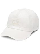 Cp Company Embroidered Logo Baseball Cap - White
