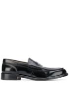 College Classic Stitched Loafers - Black
