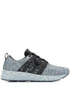 Ea7 Emporio Armani Lace-up Sock Sneakers - Grey