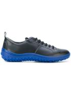Car Shoe Low Top Lace-up Sneakers - Black