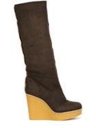 Chloe Wedge Boots