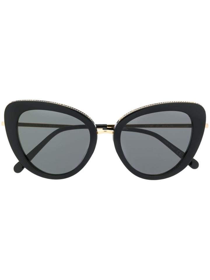 Stella Mccartney Eyewear Cat-eye Shaped Sunglasses - Black