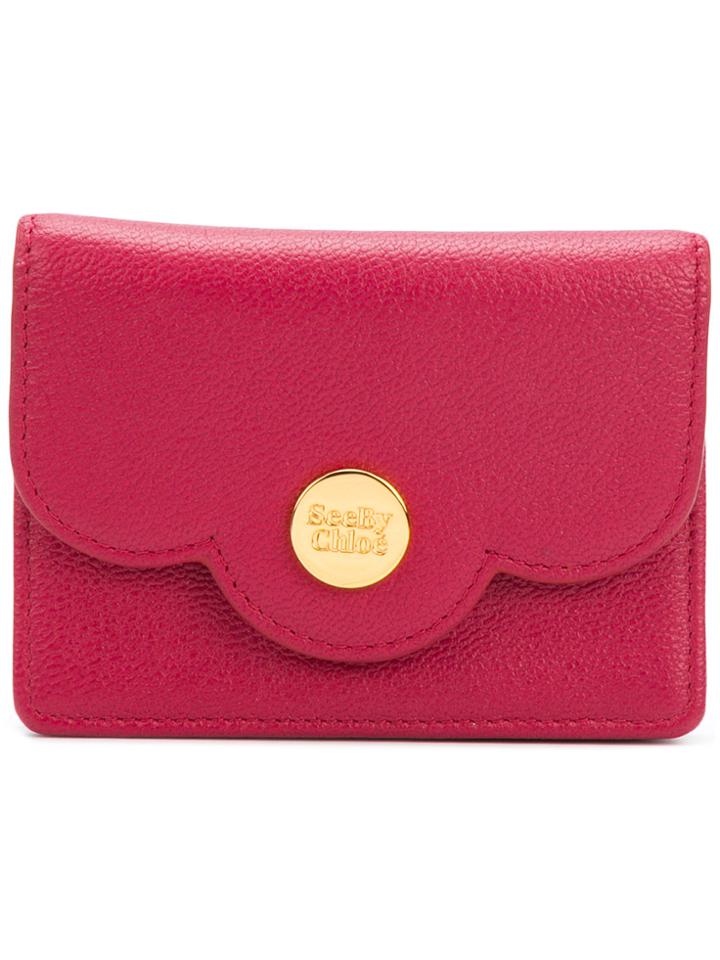 See By Chloé Polina Coin Purse - Pink & Purple