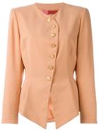 Emanuel Ungaro Vintage Asymmetric Jacket, Women's, Size: 44, Pink/purple