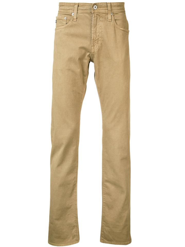 Ag Jeans - Tellis Slim Jeans - Men - Cotton/spandex/elastane - 34, Nude/neutrals, Cotton/spandex/elastane