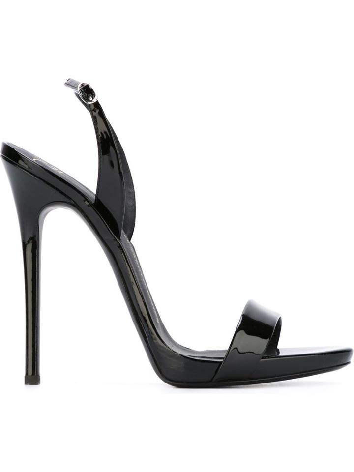Giuseppe Zanotti Design Slingback Ankle Strap Sandals