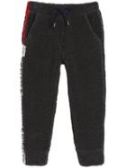 Burberry Kids Drawcord Cotton Sweatpants - Grey