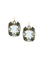 Nak Armstrong Geometric Earrings, Women's, Green
