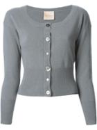 Erika Cavallini Semi Couture Cropped Cardigan