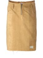 Walter Van Beirendonck Vintage Frayed Fitted Skirt