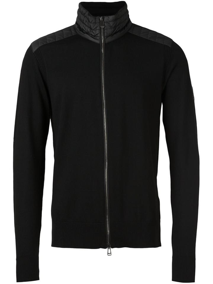 Belstaff 'kelby' Full Zip Cardigan - Black