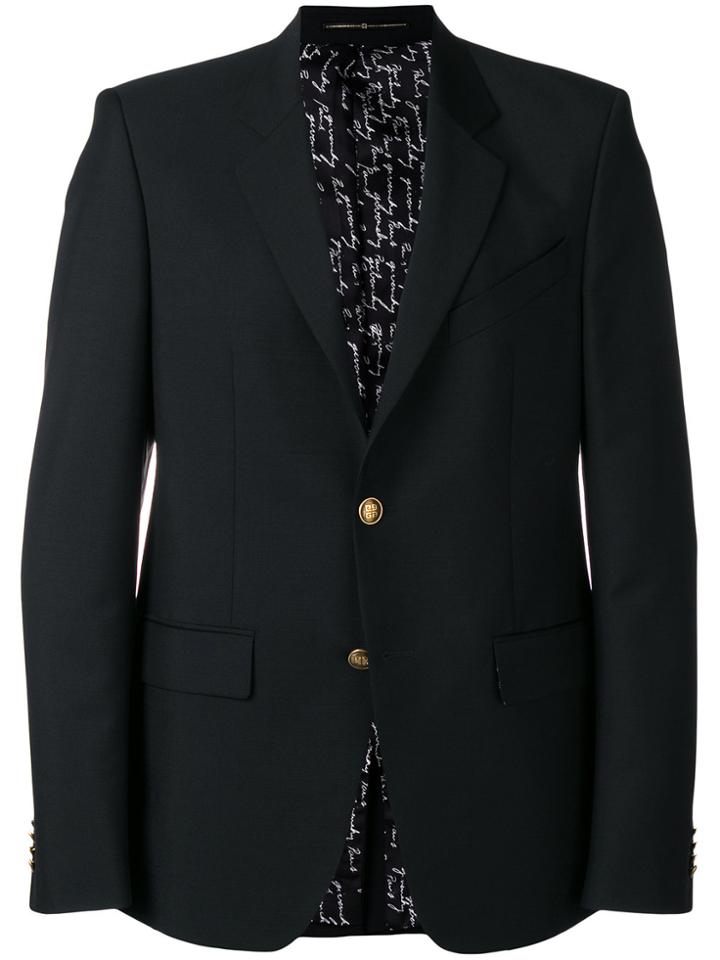 Givenchy Classic Blazer - Black
