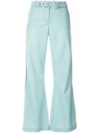 Zimmermann Moncur Flare Trousers - Blue