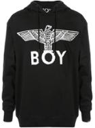 Boy London Kids Eagle Scribble Hoodie - Black