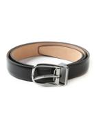 Dolce & Gabbana Classic Belt, Men's, Size: 115, Black, Calf Leather
