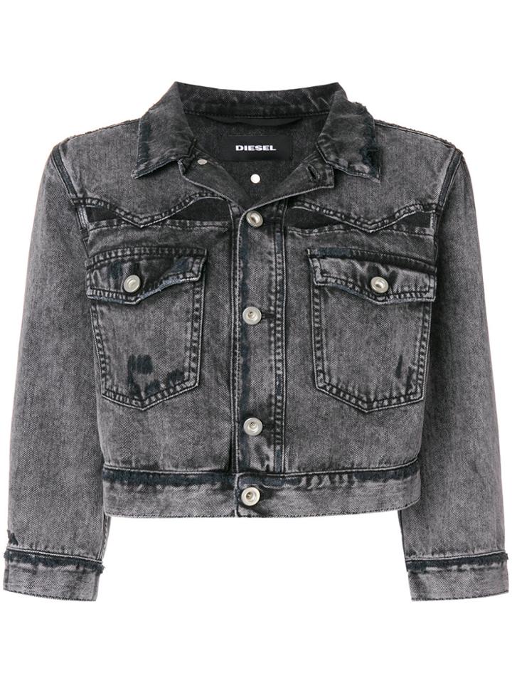 Diesel De-explora Denim Jacket - Black