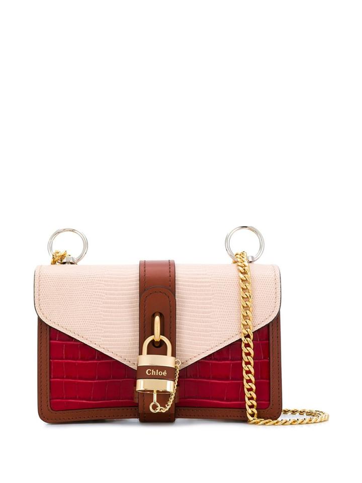 Chloé Satchel Shoulder Bag - Pink