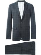 Dsquared2 Checked Suit, Men's, Size: 46, Grey, Cotton/polyester/viscose/virgin Wool