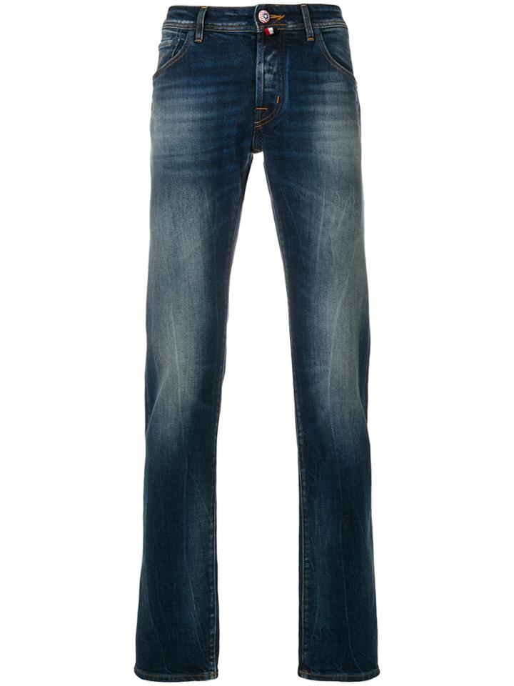 Jacob Cohen Washed Effect Jeans - Blue