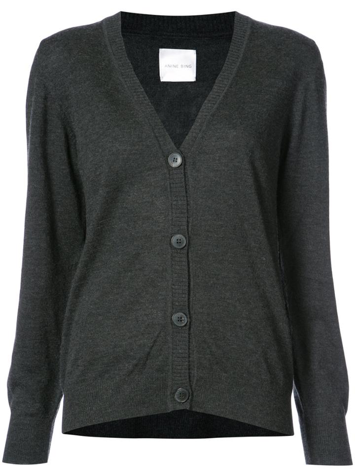 Anine Bing Norah Cardigan - Grey