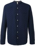 Dnl Chevron Texture Button Down Shirt