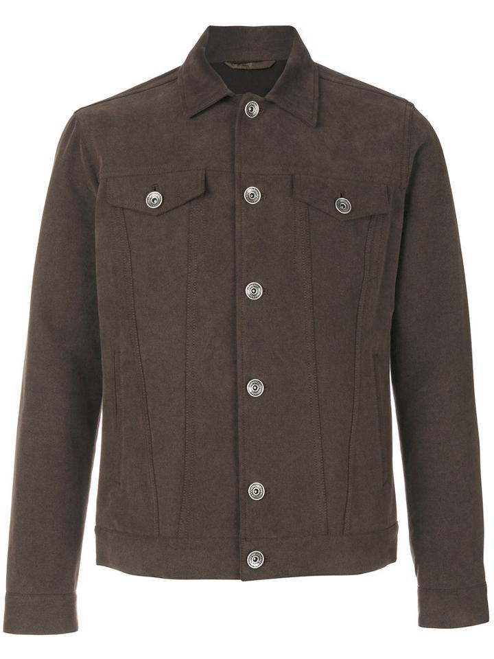 Eleventy - Patch Pocket Jacket - Men - Cotton/cashmere - 50, Brown, Cotton/cashmere