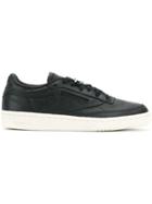 Reebok Lace Plaque Low Top Sneakers - Black