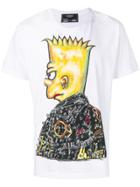 Domrebel Bart Simpson T-shirt - White