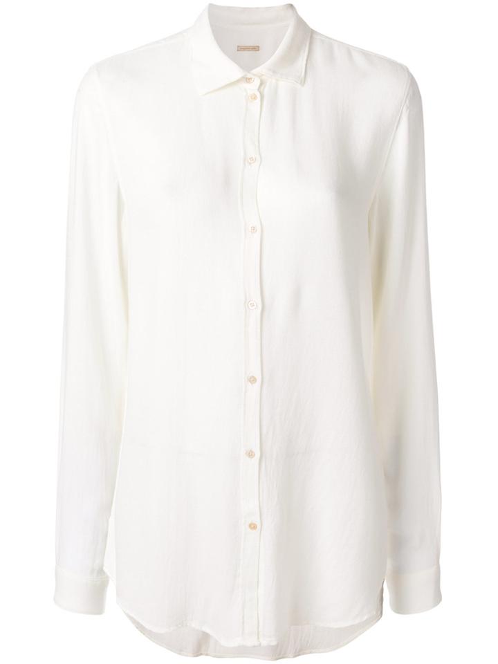 Massimo Alba Loose Fit Shirt - White