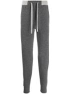 N.peal Cashmere Knitted Track Pants - Grey