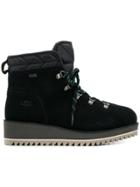 Ugg Australia Lace-up Ankle Boots - Black
