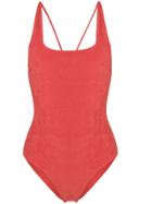 Ganni One-piece Swimsuit - Red