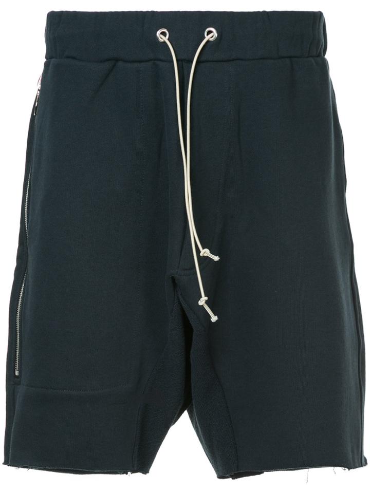 Mr. Completely Drawstring Fitted Shorts - Blue
