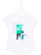 Dkny Kids - City Print T-shirt - Kids - Spandex/elastane/viscose - 8 Yrs, White