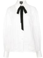 Marc Jacobs Bow-tie Detail Blouse - White
