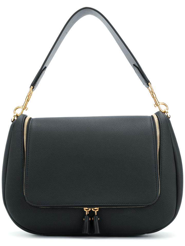 Anya Hindmarch Saddle Tote - Black