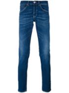 Dondup - George Jeans - Men - Cotton/polyester/spandex/elastane - 34, Blue, Cotton/polyester/spandex/elastane