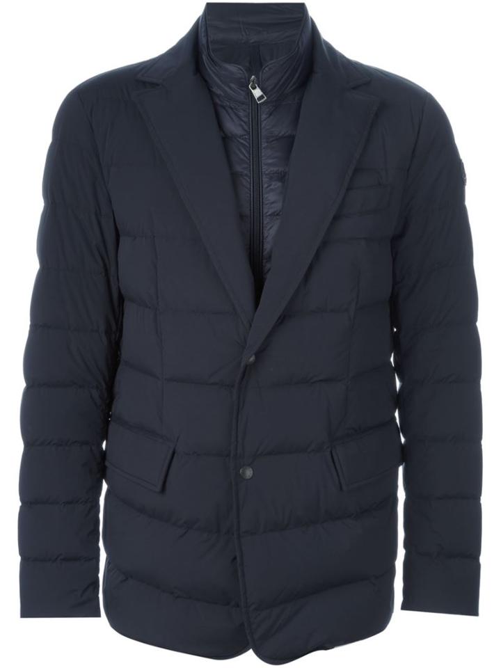 Moncler 'ferrand' Jacket, Men's, Size: 3, Blue, Polyamide/spandex/elastane/nylon