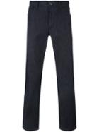 Brioni Straight Leg Jeans, Men's, Size: 32, Blue, Cotton/spandex/elastane