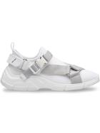 Prada Harness Strap Sneakers - White