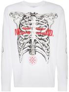 Neighborhood Anatomy Logo Print T-shirt - White