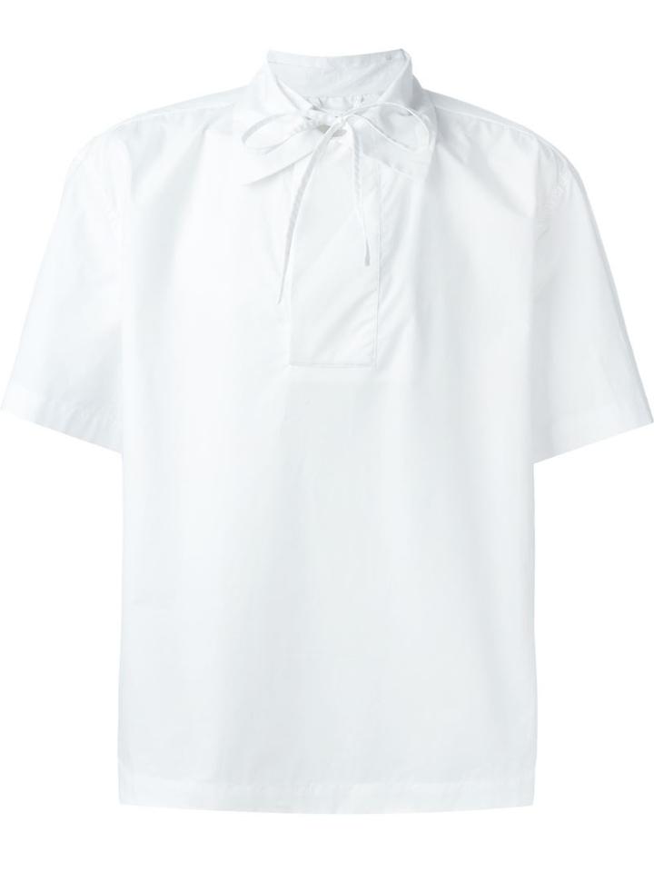 Craig Green - Tie Fastening Shirt - Men - Cotton - M, White, Cotton