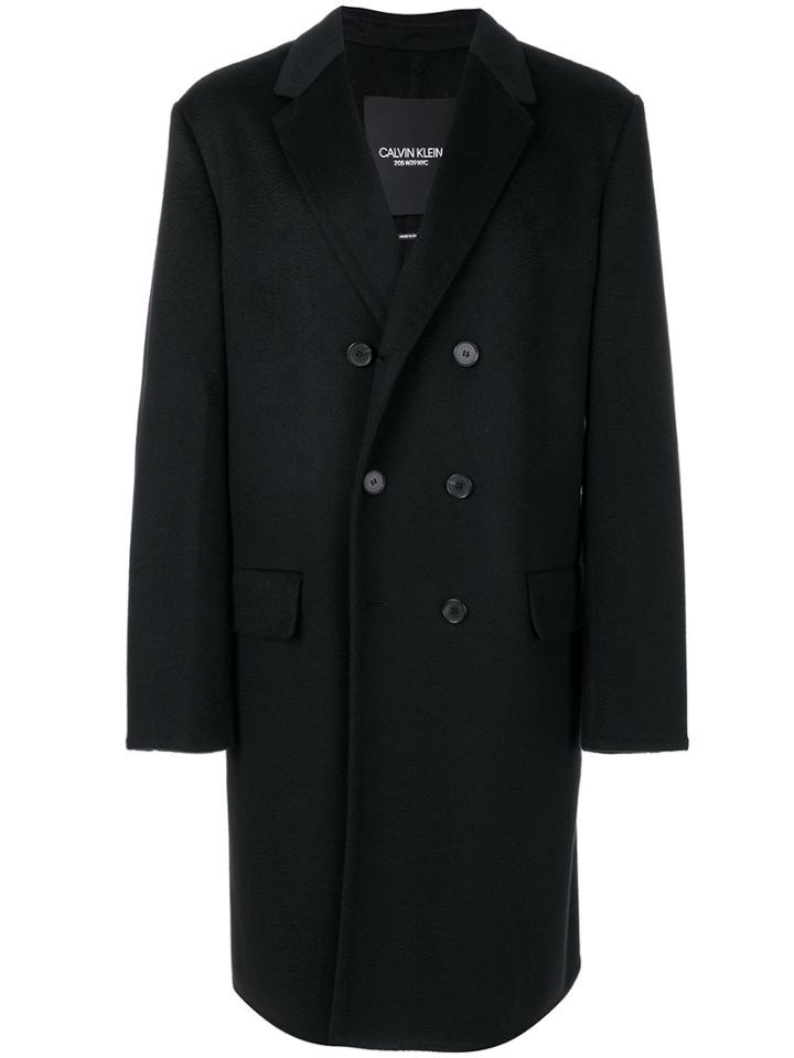 Calvin Klein 205w39nyc Double-breasted Coat - Black