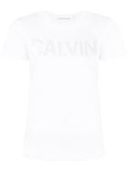 Calvin Klein Jeans Est. 1978 Logo Print Fitted T-shirt - White