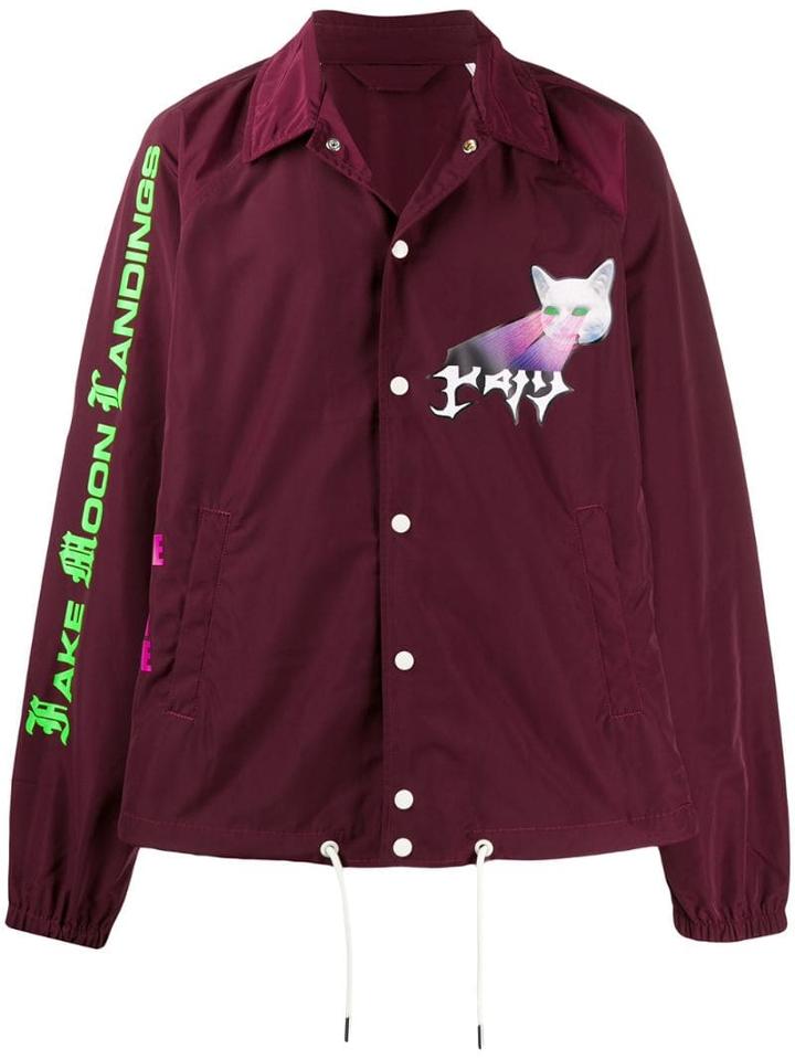 Diesel J-akinator-ny Coach Jacket - Red